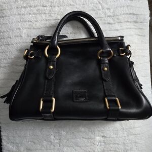 Dooney & Bourke Black Leather Satchel